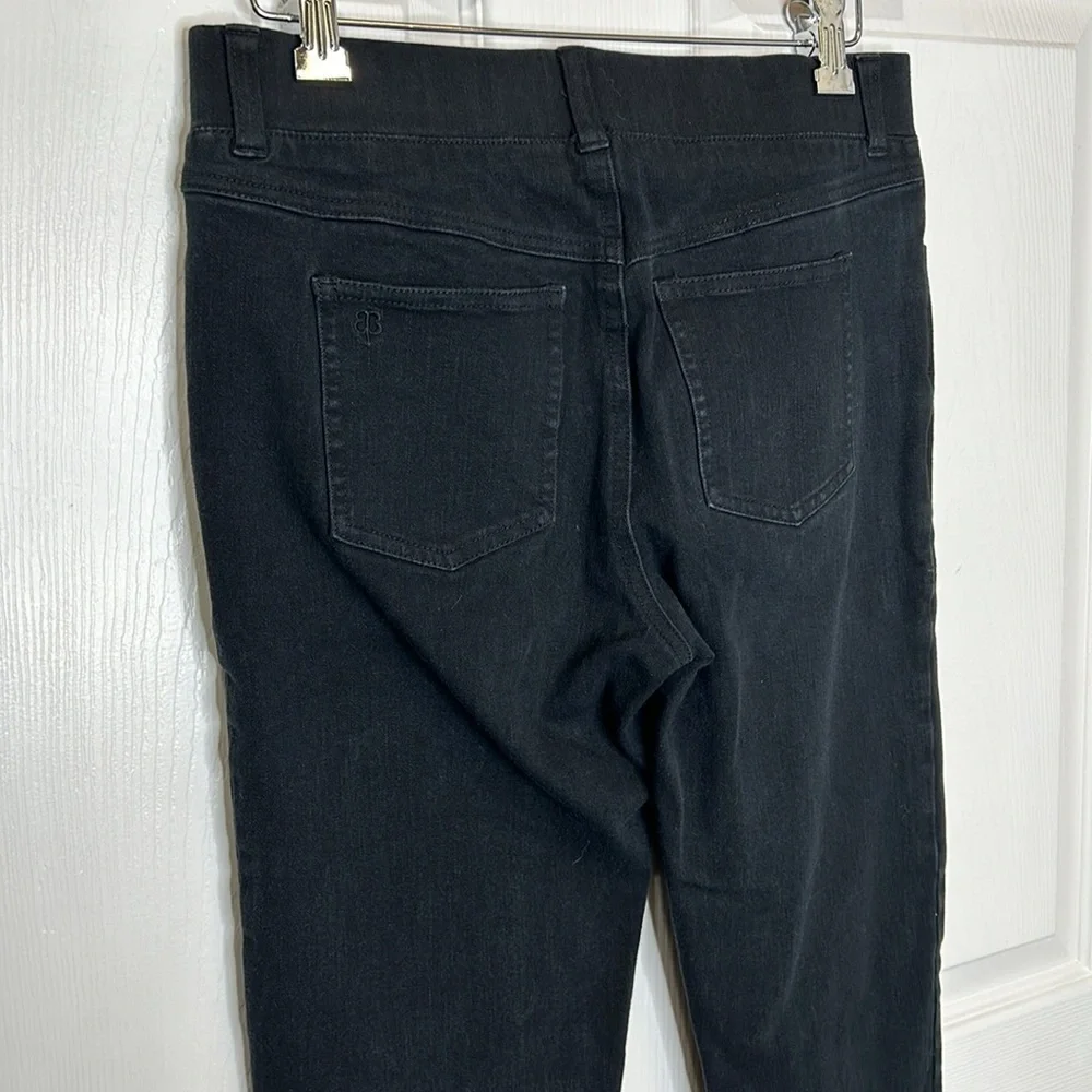 Betabrand Skinny Leg Jeans Women's Small Long Black 4‎ Pocket Denim W1545-BK